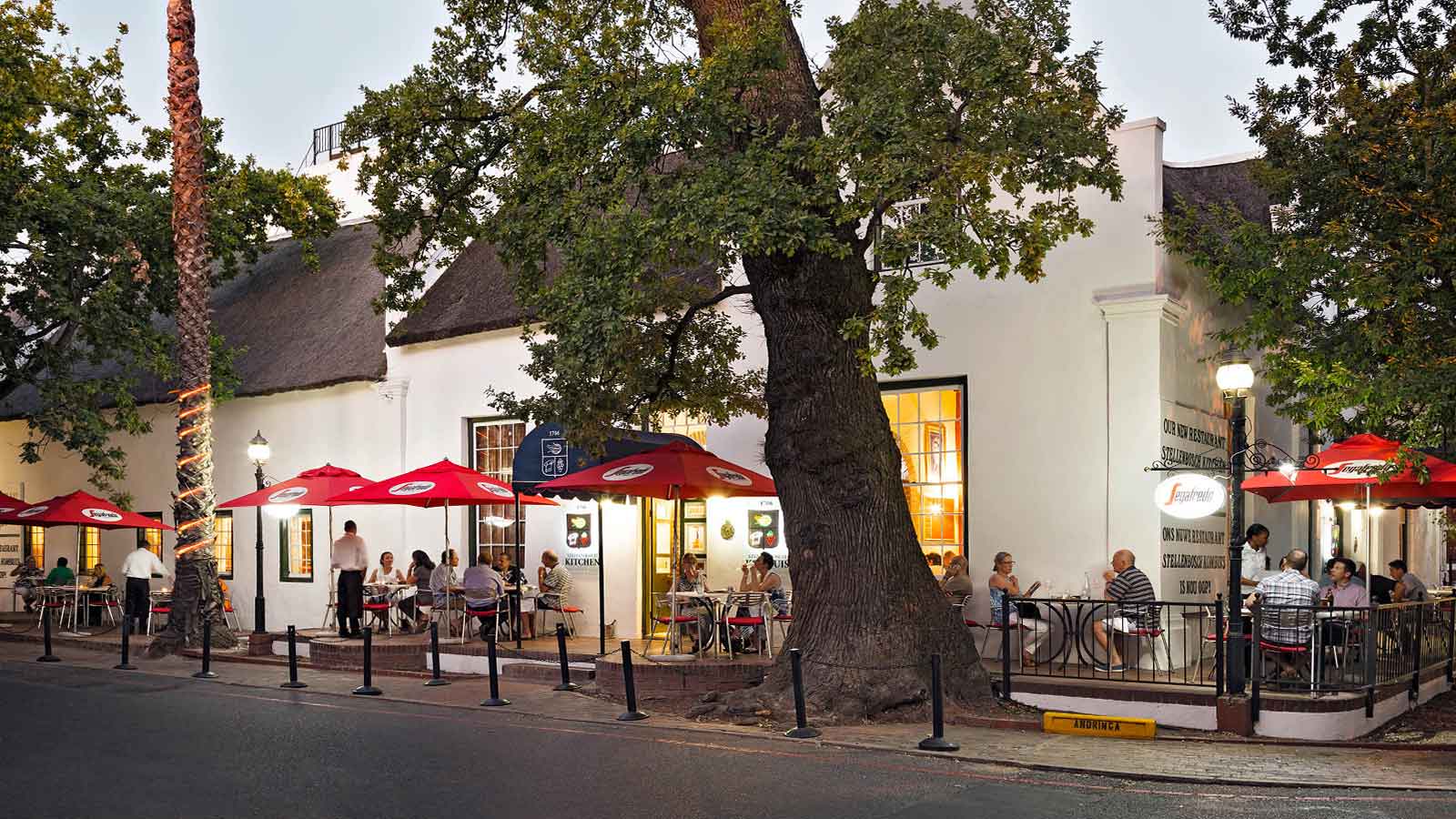 dinner in stellenbosch