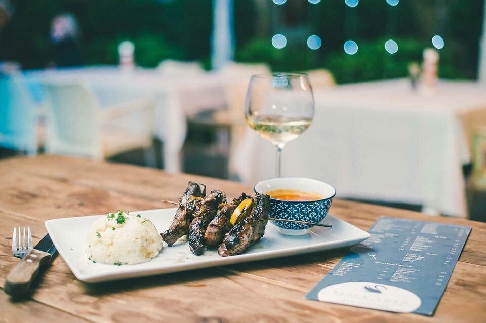 ostrich wine dinner