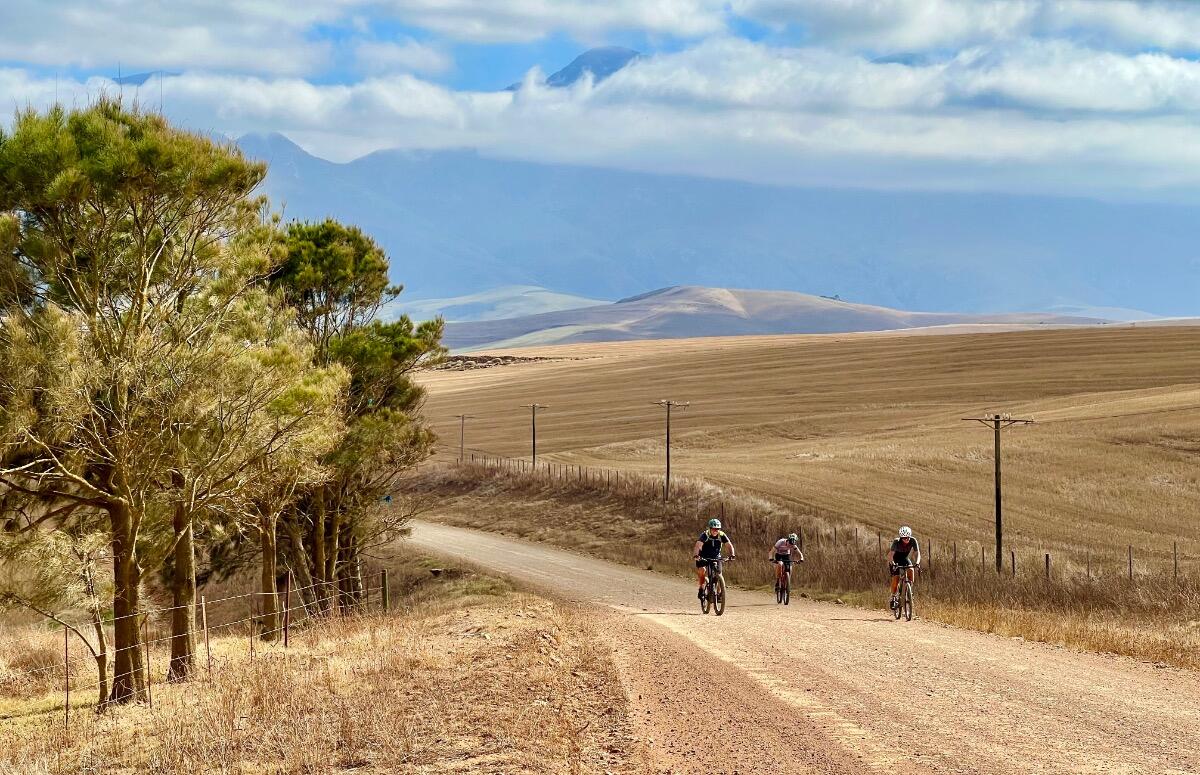 riding gravel roads