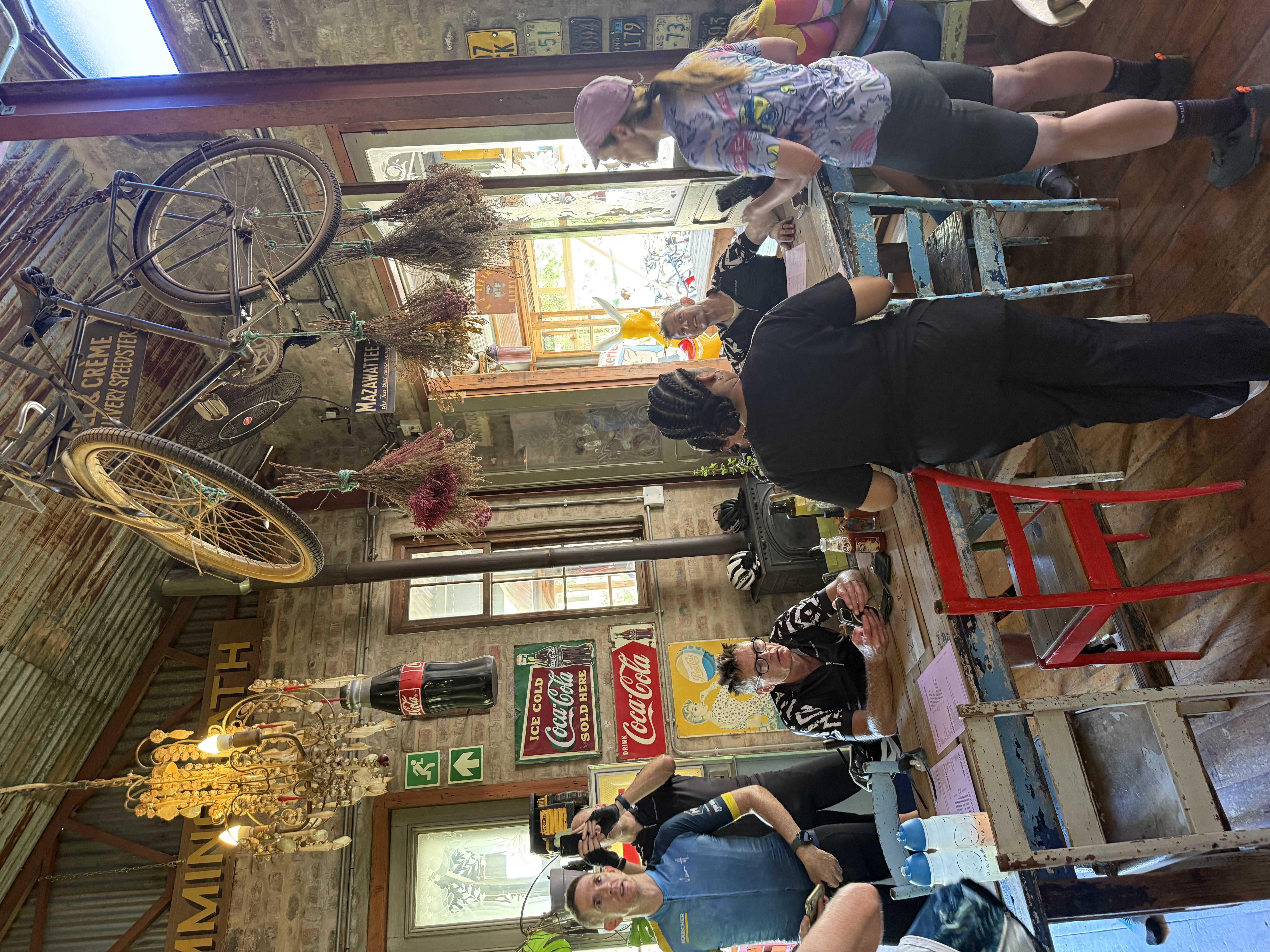 lunch stop on route