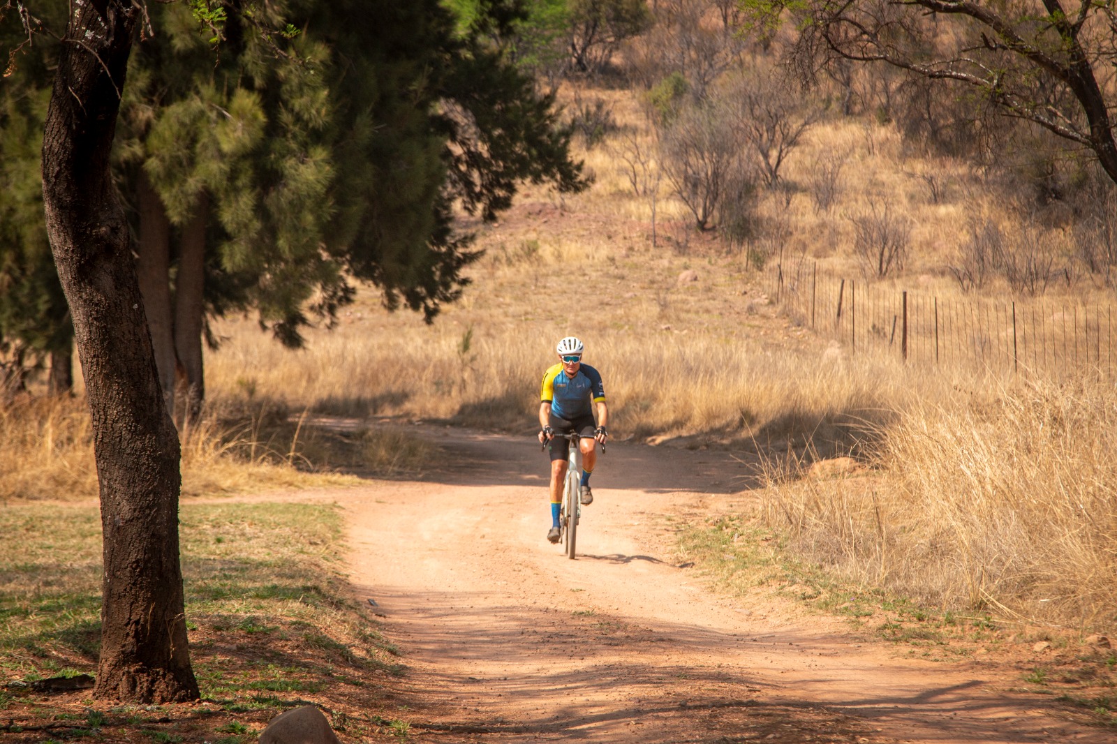 gravel bike rider