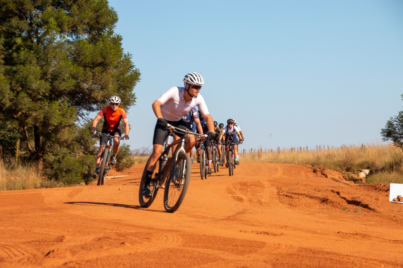 mountain bike cyclists